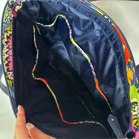 Vera Bradley Large Tote Bag Rio Pattern - Picture 3 of 4